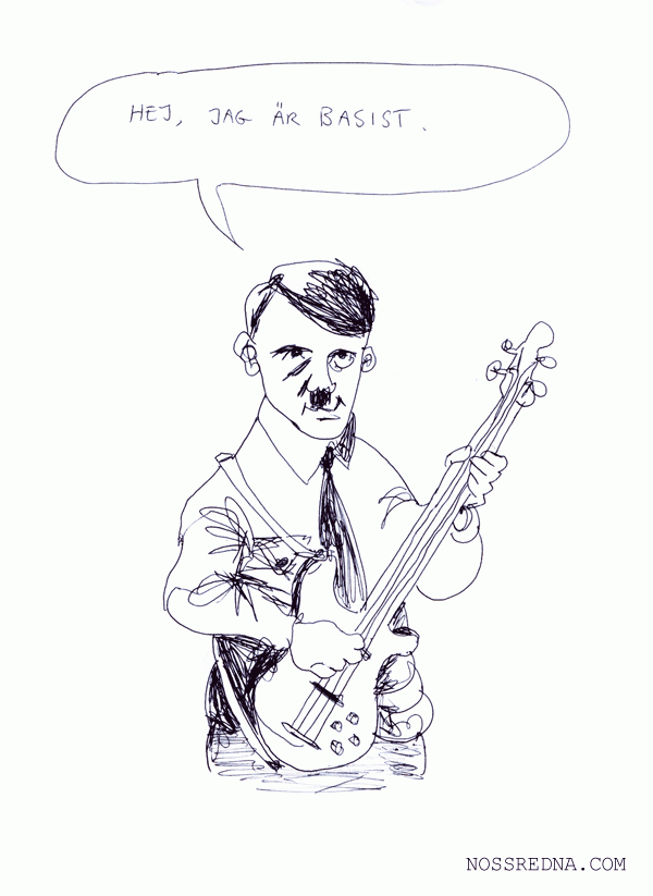 Hej, jag är basist