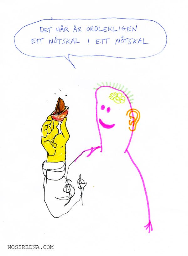 Det här är ordlekligen ett nötskal i ett nötskal
