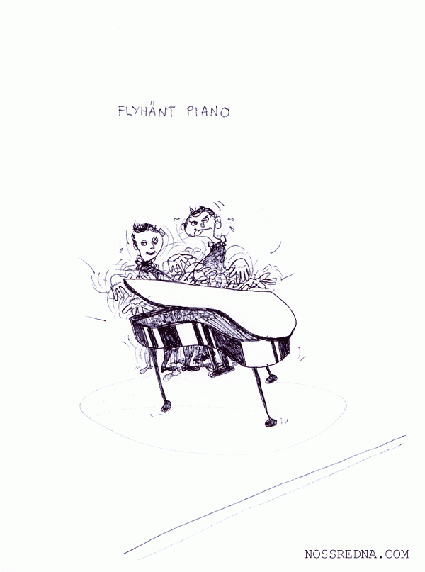 Flyhänt piano