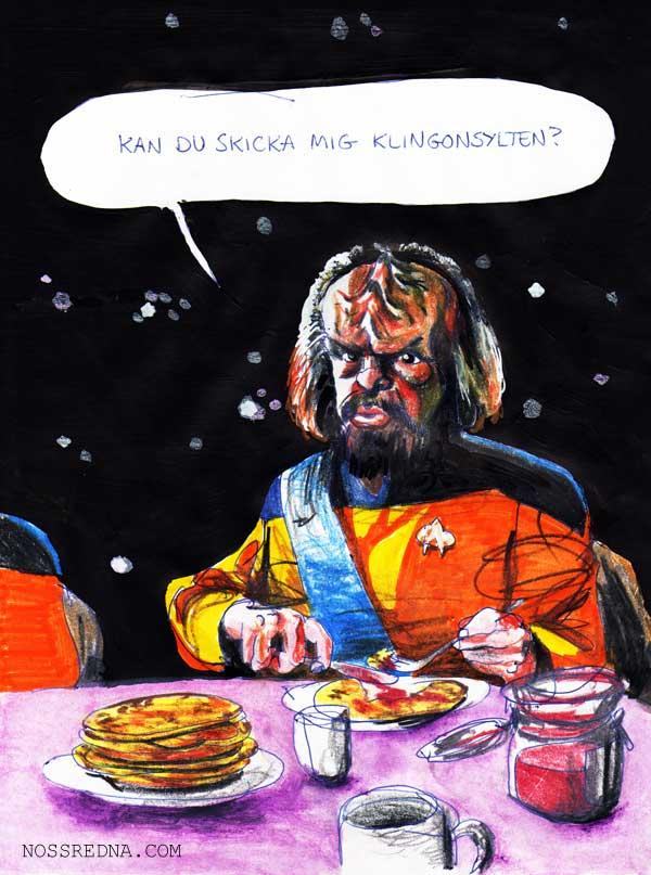 Kan du skicka mig klingonsylten?